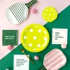 Pink Pickleball Paddle Dessert Plates 8ct
