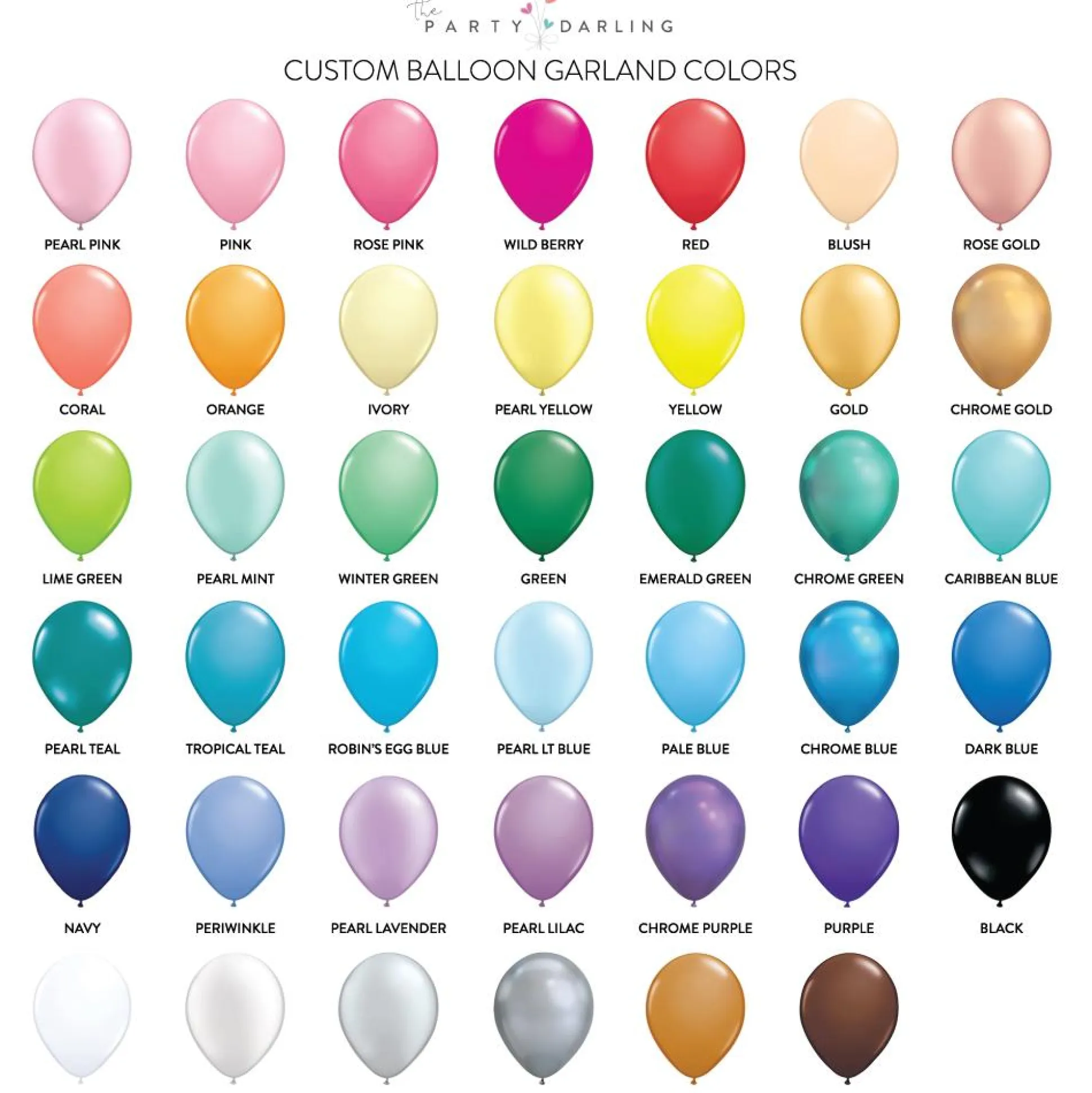 Pink, Red, & White Valentine's Day Balloon Garland Kit 9ft