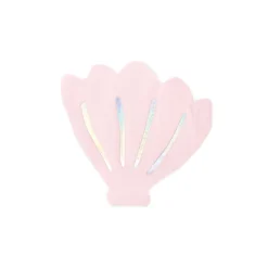 Pink Seashell Dessert Napkins 20ct