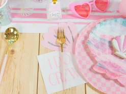 Pink Seashell Dessert Napkins 20ct