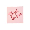 Pink Sleigh La Vie Dessert Napkins 20ct