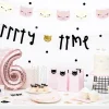 Pink & White Kitty Cat Lunch Napkins 20ct