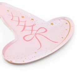 Pink Witch Hat Plates 8ct