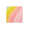 Pink & Yellow Ombre Swirl Dessert Napkins 20ct