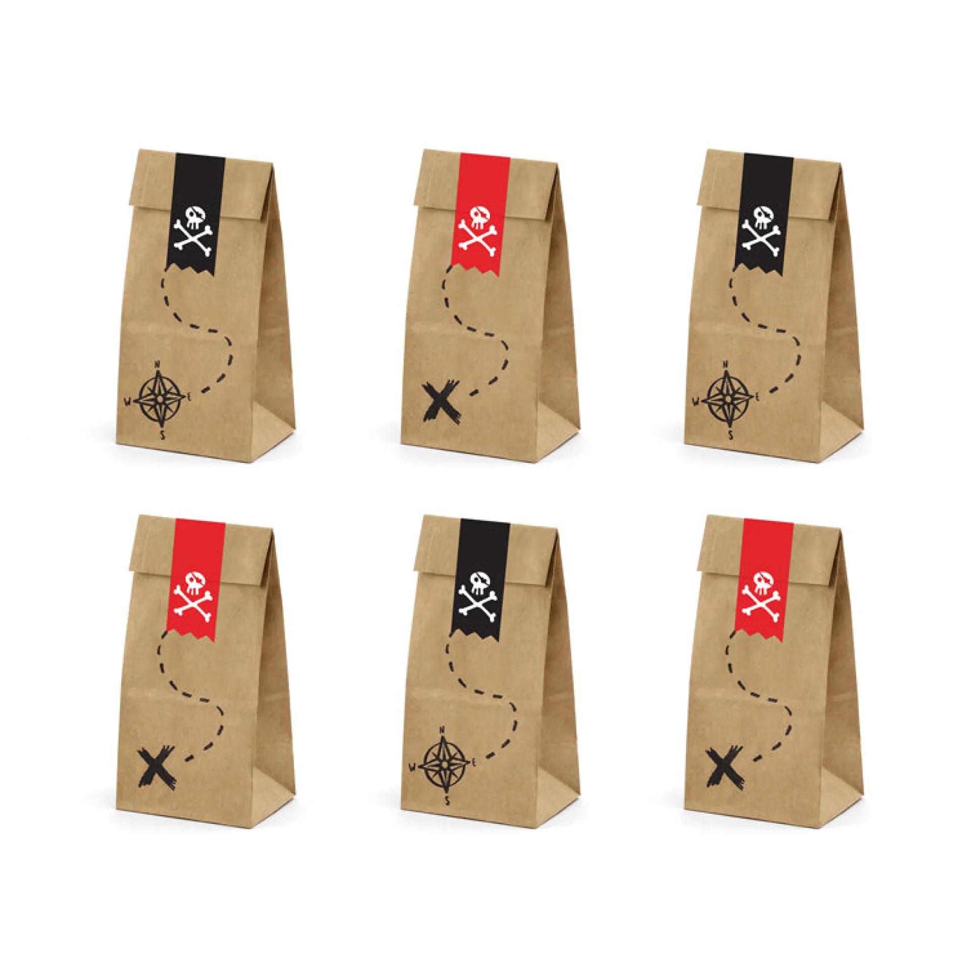 Pirate Treat Bags 6ct