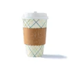 Plaid Thankful Heart Coffee Cups 8ct