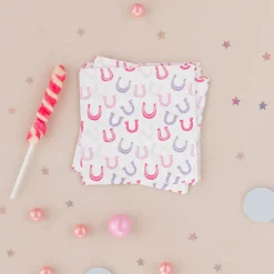 Pony Horseshoe Dessert Napkins 16ct