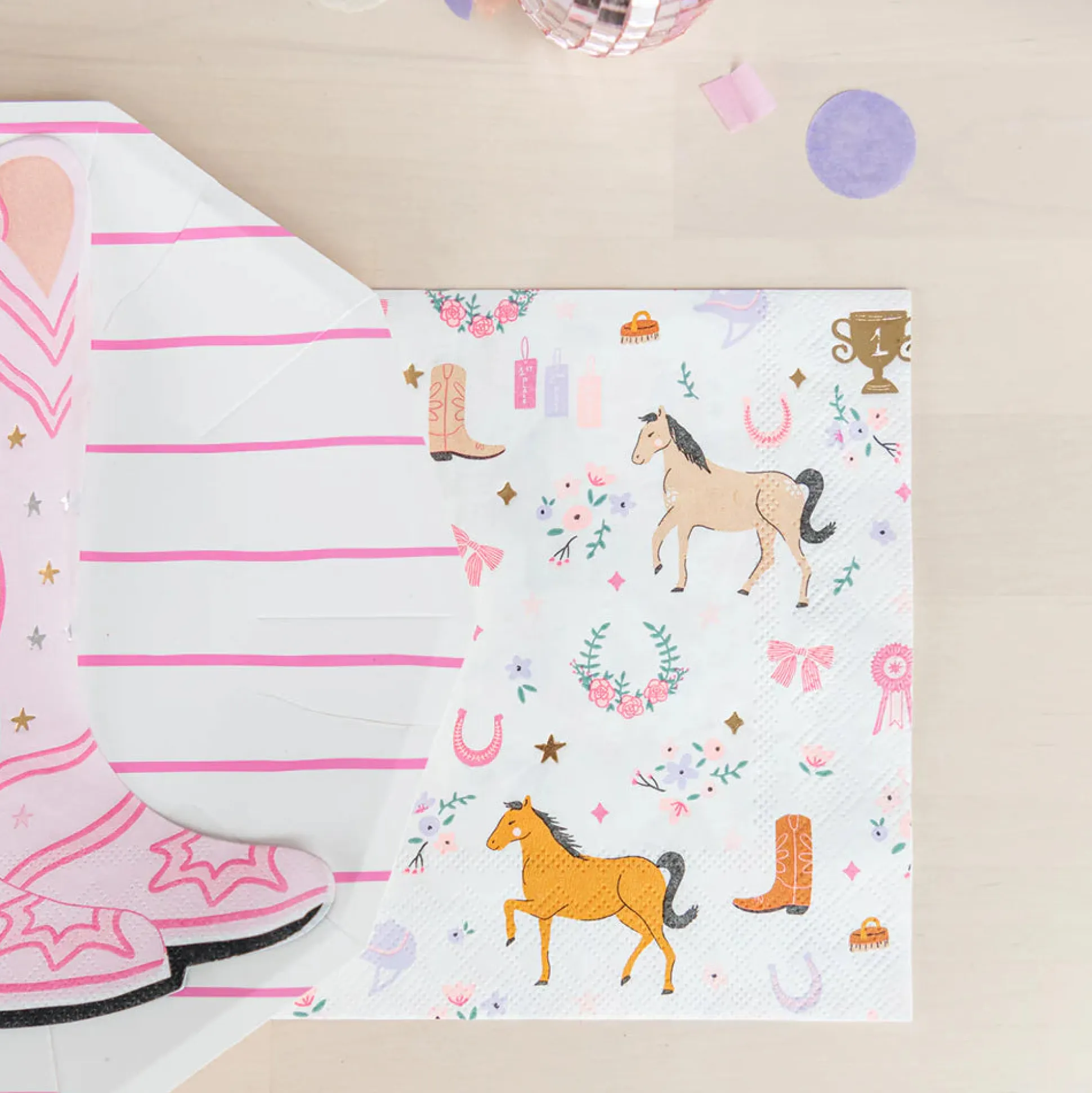 Pony Party Lunch Napkins 16ct