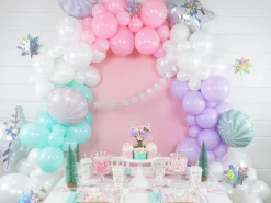 Purple Swirly Lollipop Foil Balloon 14in