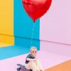 Red Heart Foil Balloon 28in