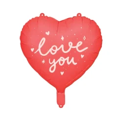 Red Love You Heart Balloon 14in