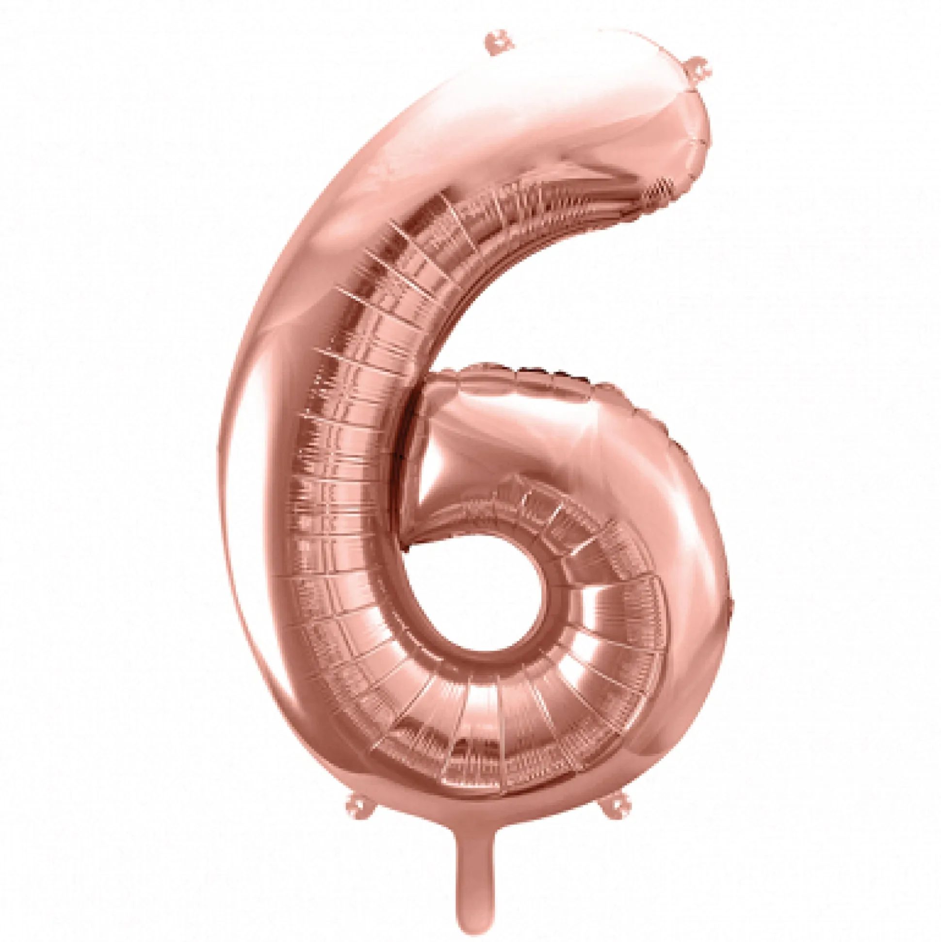 34" Rose Gold Number Balloon 0-9