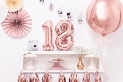 Rose Gold Orbz Foil Balloon 16in