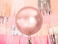 Rose Gold Orbz Foil Balloon 16in