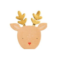 Rudolph Reindeer Dessert Napkins 18ct