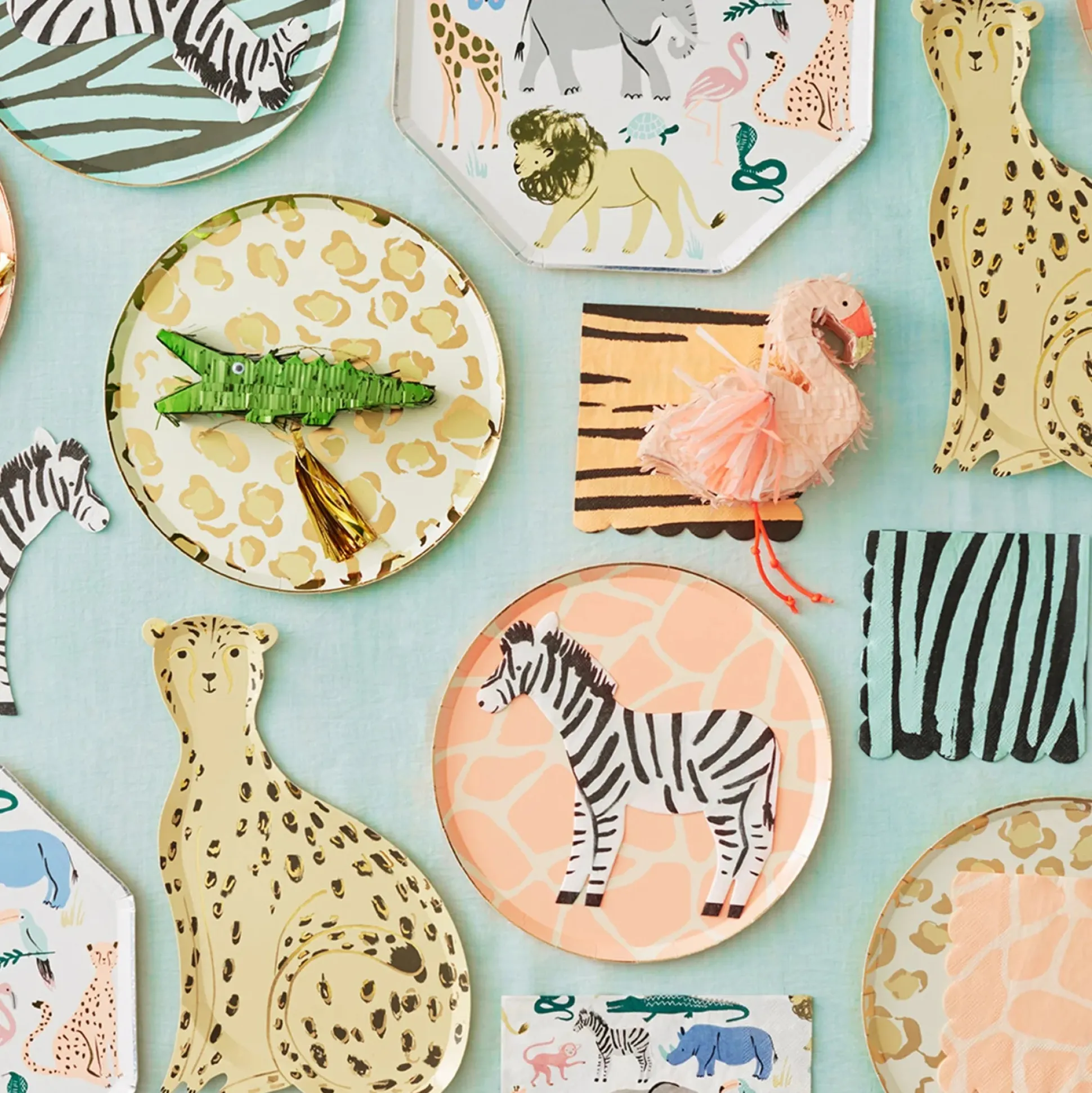 Safari Animal Print Lunch Napkins 16ct