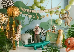 Safari Happy Birthday Banner Set 6ft