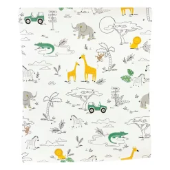 Safari Jeep Tour Paper Table Runner 10ft