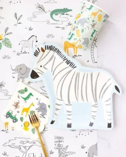 Safari Jeep Tour Paper Table Runner 10ft