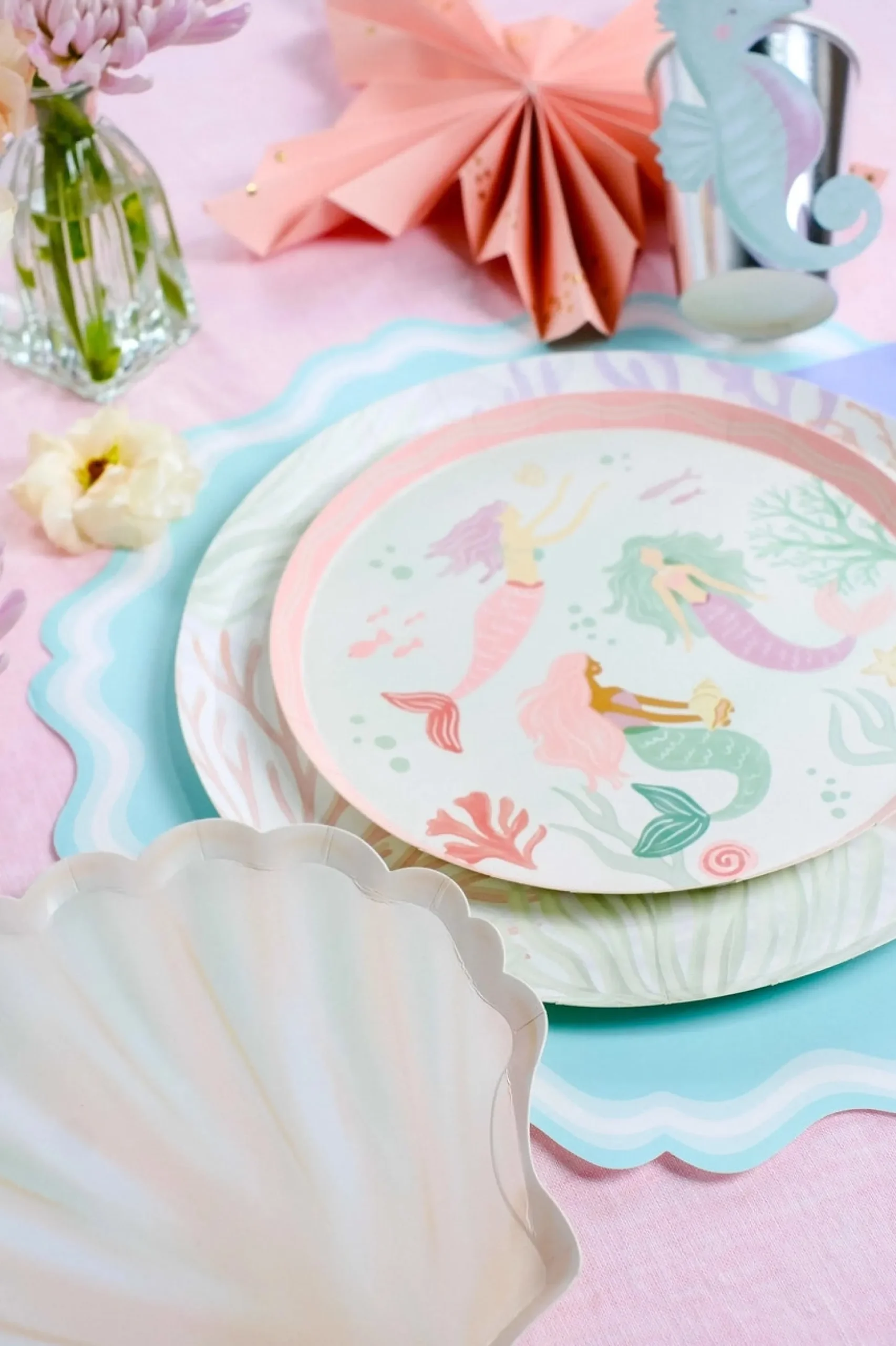 Seahorse Accent Stickers 8ct