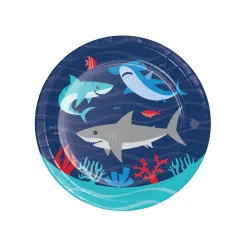 Shark Attack Dessert Plates