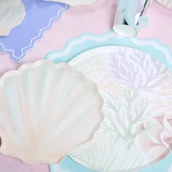 Shell Dessert Plates 8ct