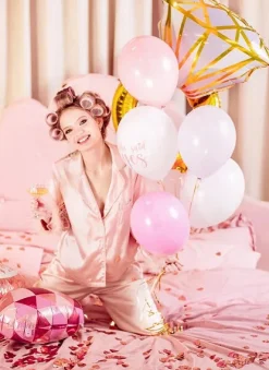 She Said Yes Engagement Party Balloon Bouquet 6pc