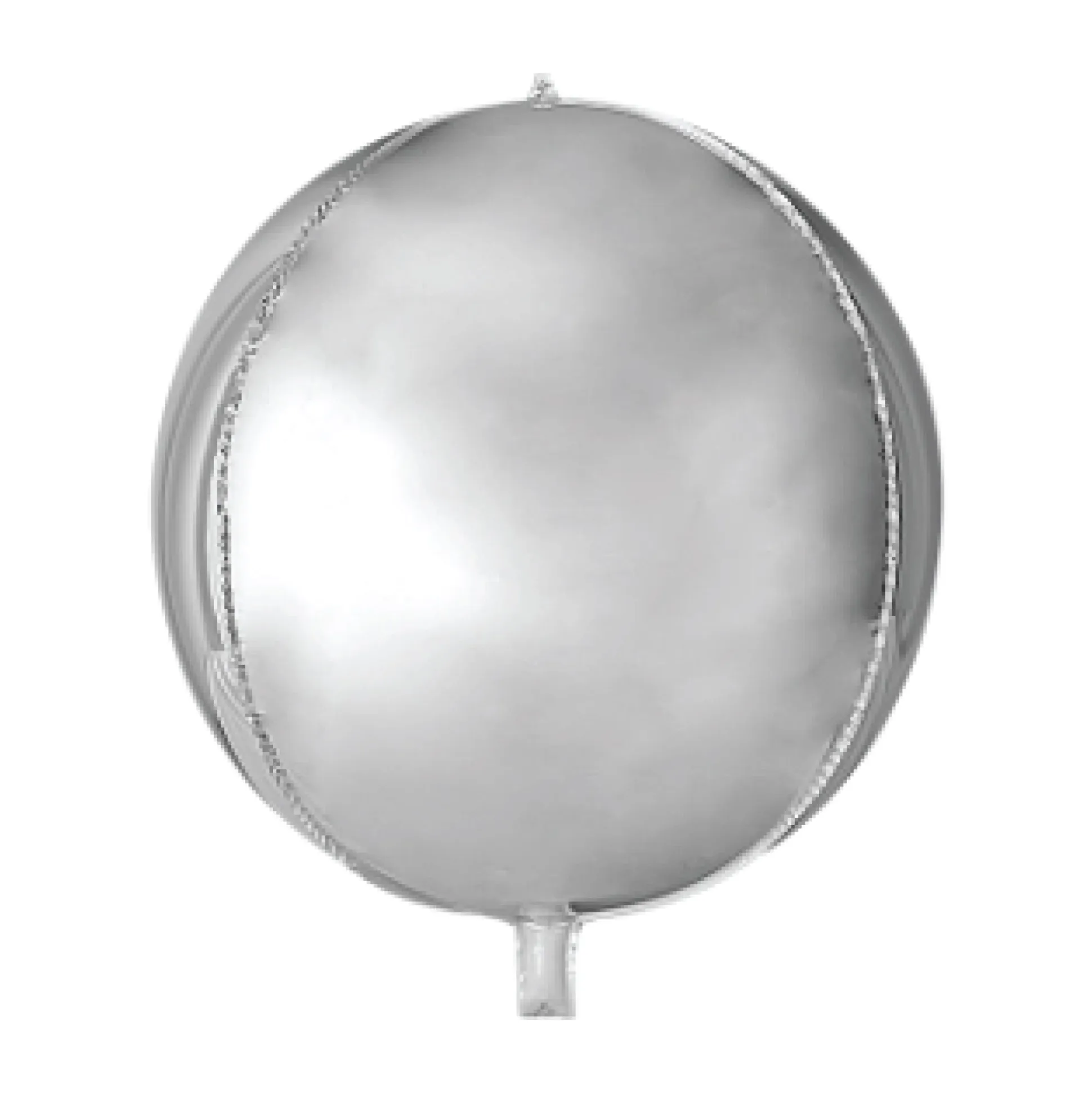 Silver Orbz Balloon 32in