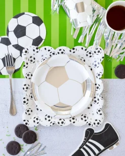Soccer Ball Dessert Napkins 24ct