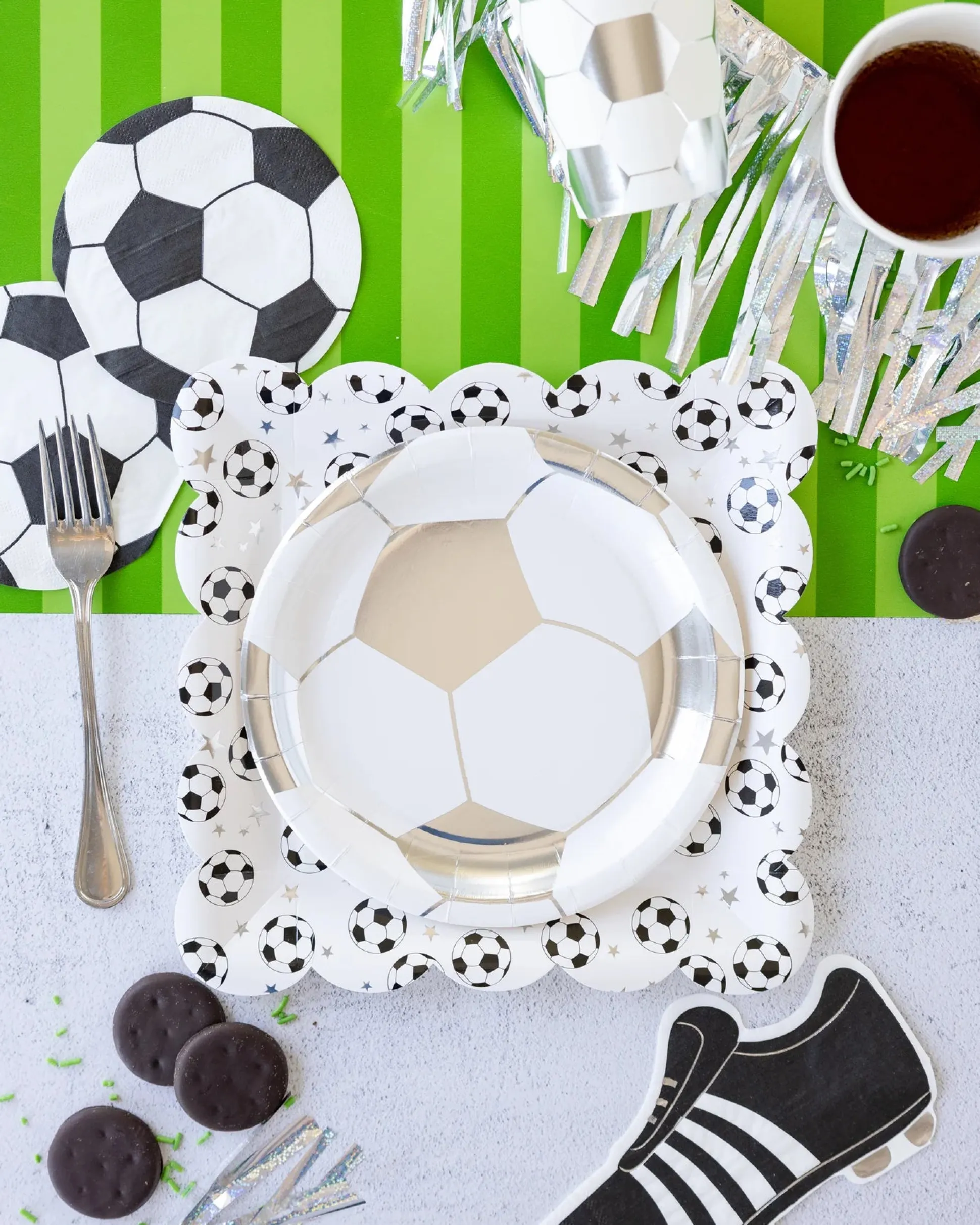 Soccer Cleat Lunch Napkins 18ct
