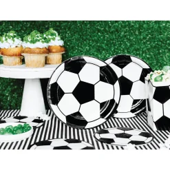 Soccer Dessert Plates 6ct