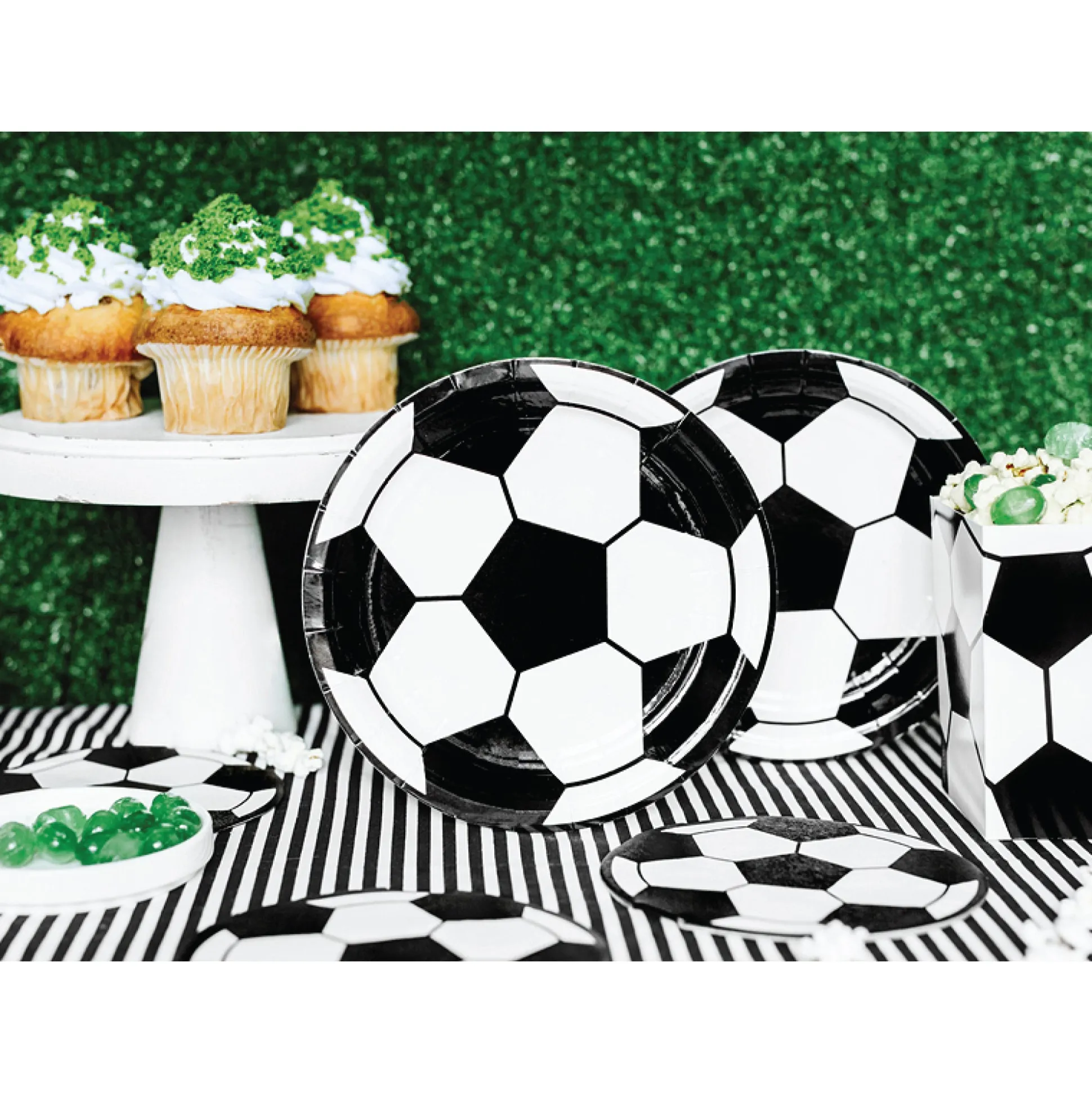 Soccer Dessert Plates 6ct