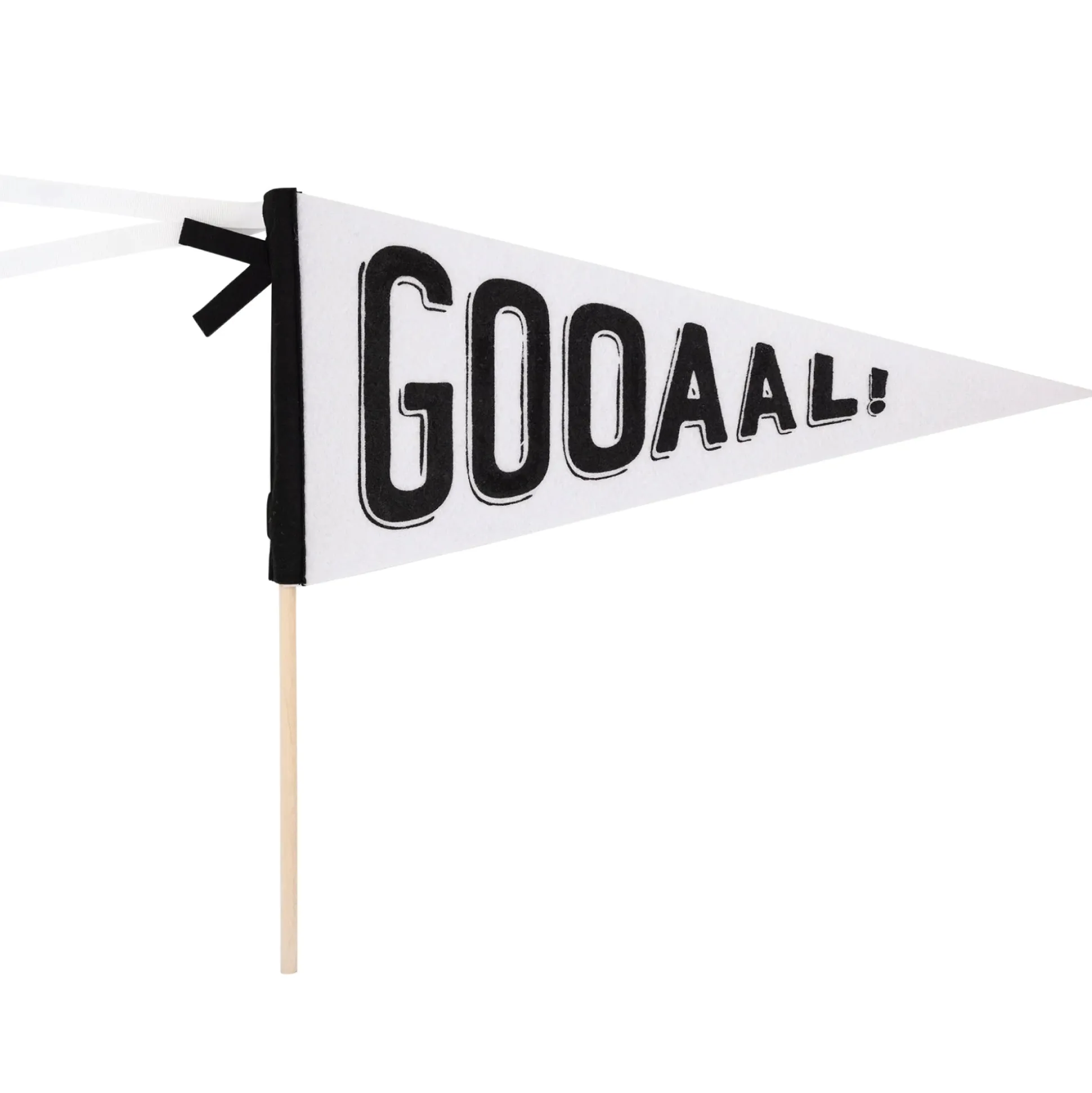 Soccer Goal Felt Pennant Flag