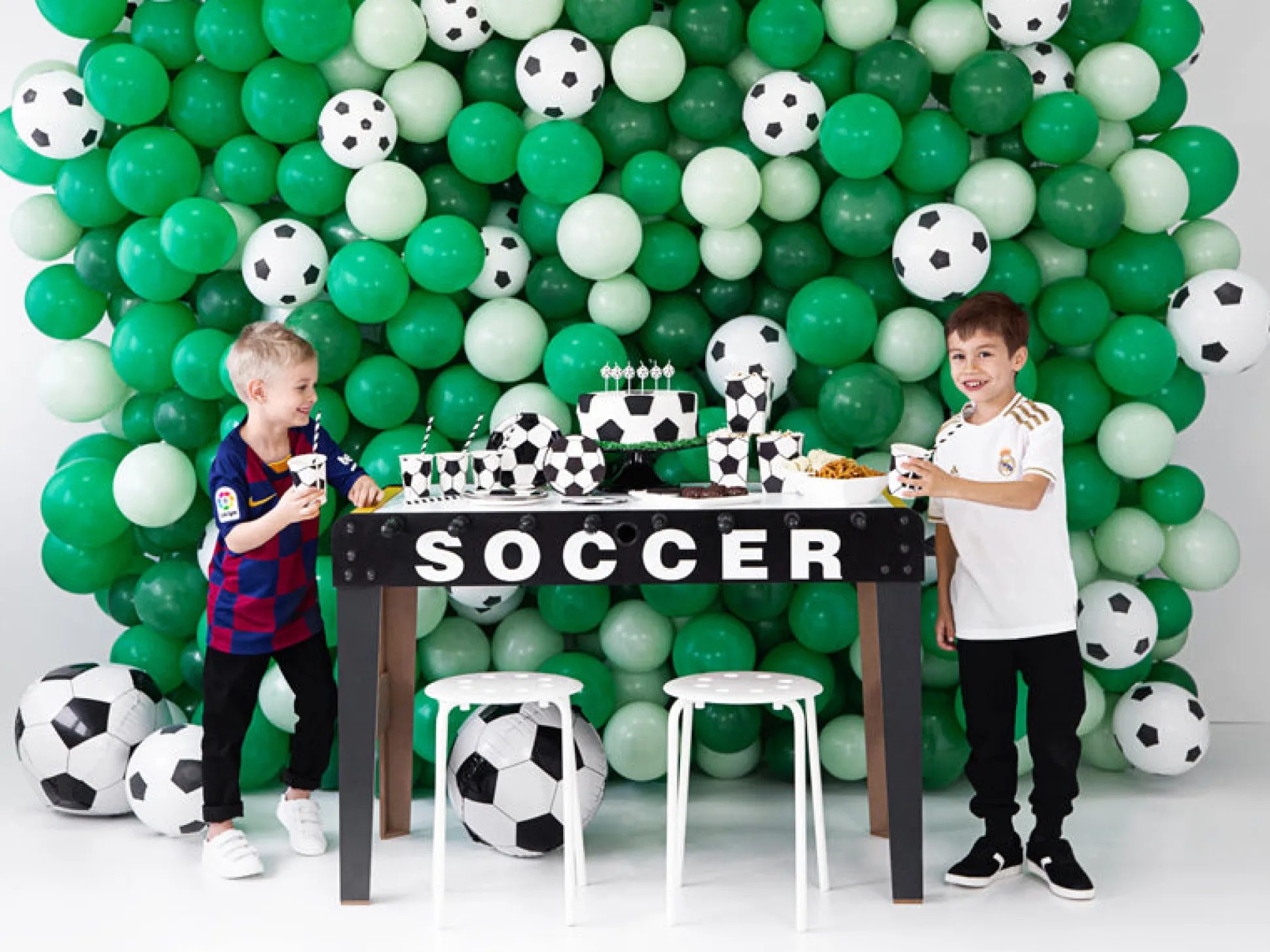 Soccer Party Cake Toppers 2ct
