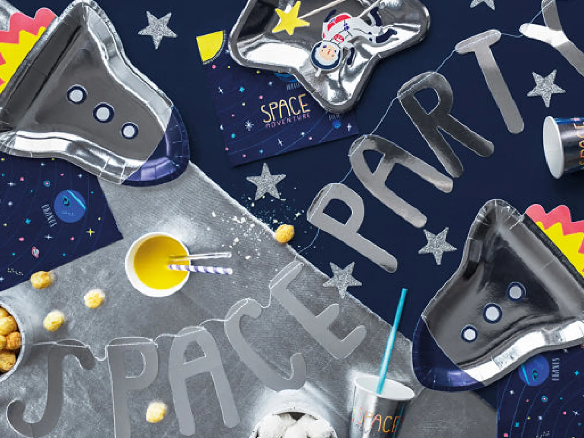 Space Adventure Lunch Napkins 20ct