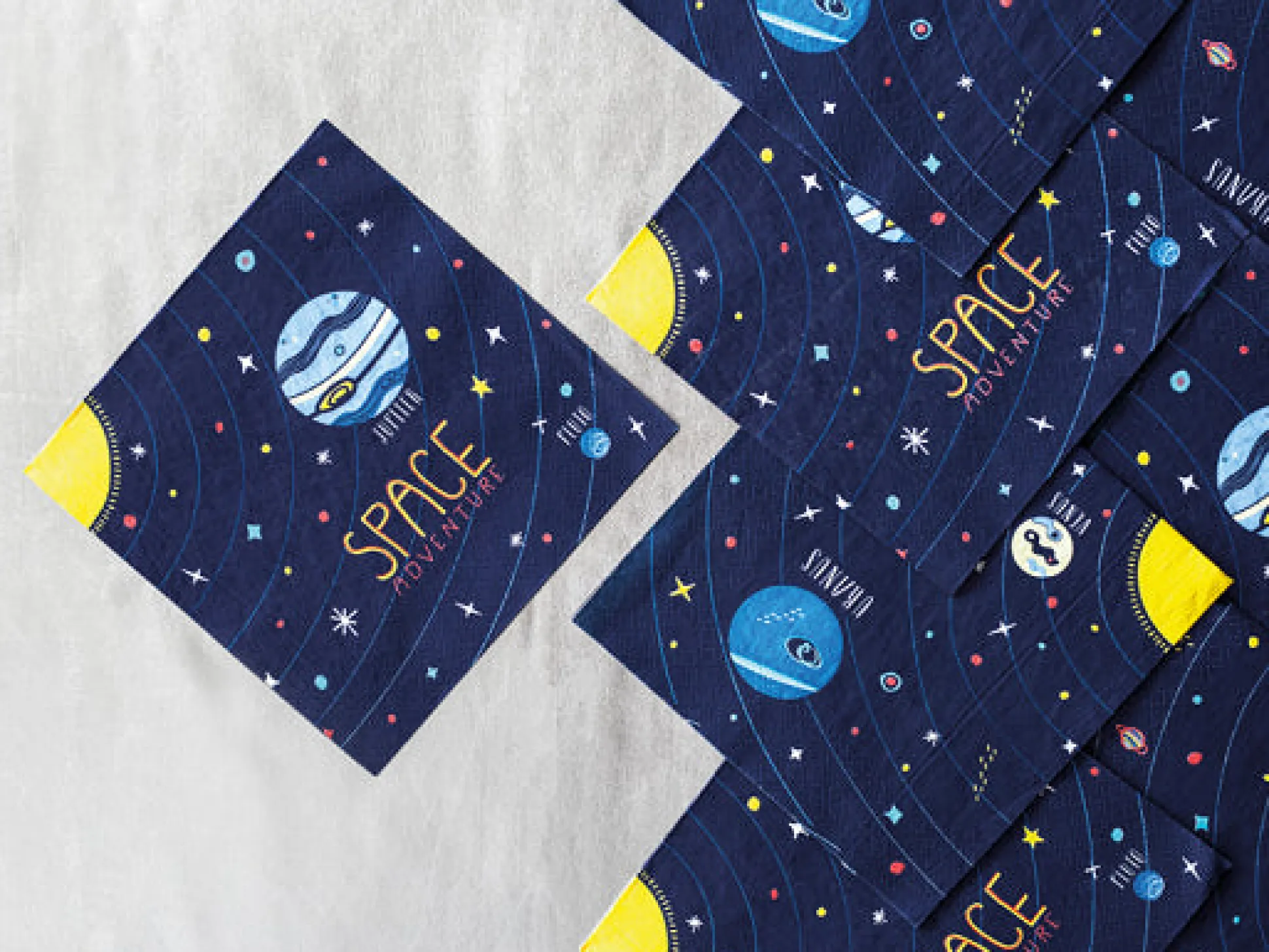 Space Adventure Lunch Napkins 20ct