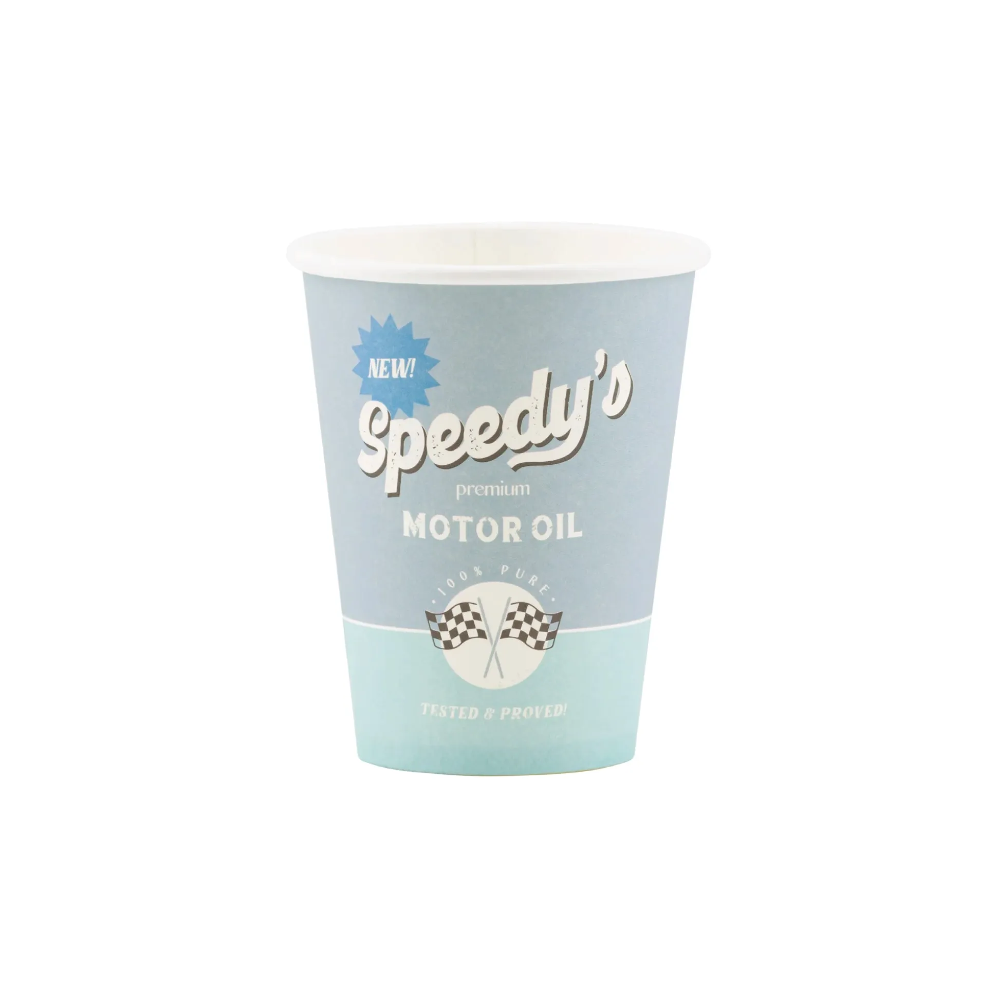 Speedy's Motor Oil Paper Cups 8ct