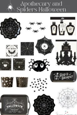 Spider Web Dessert Napkins 18ct