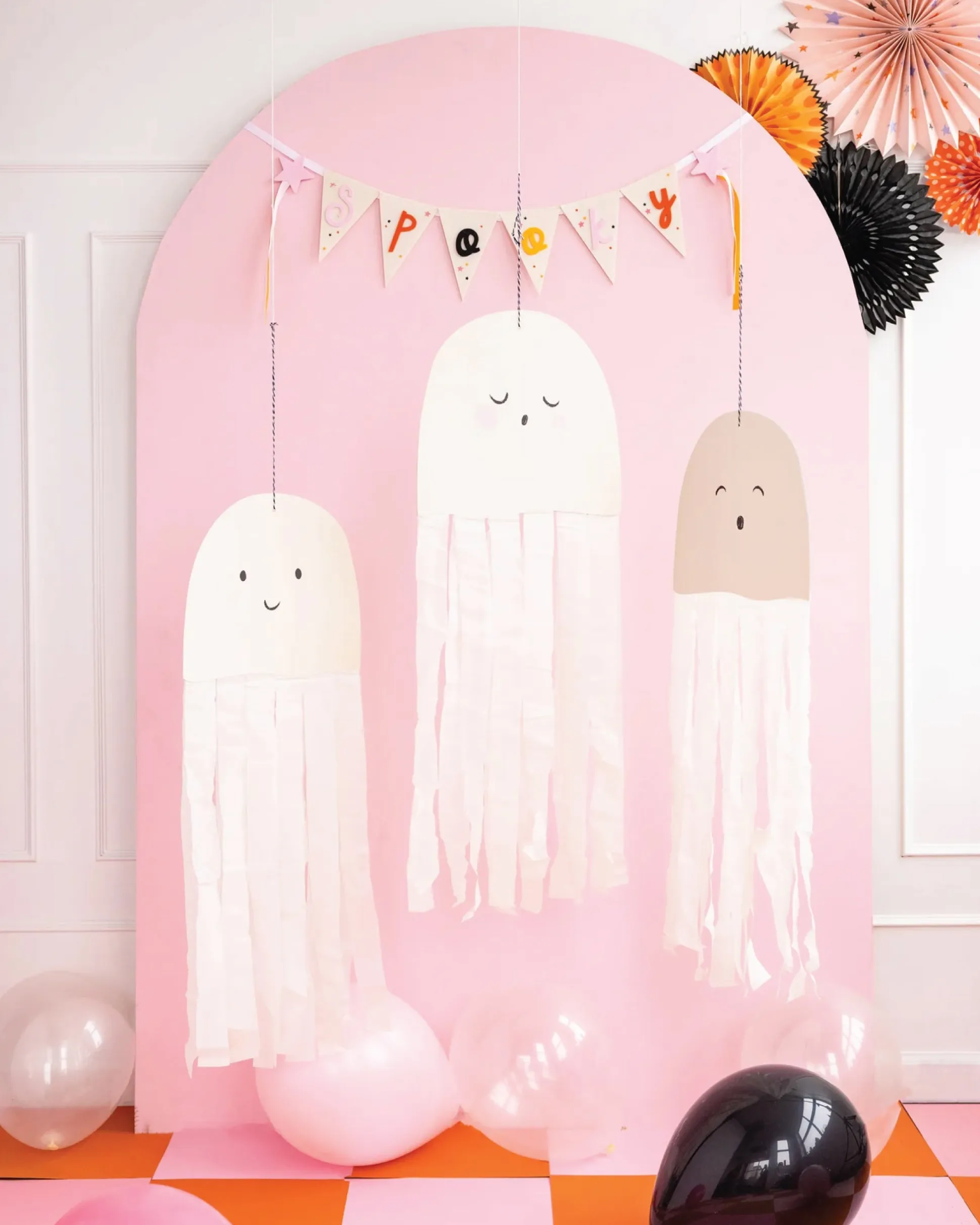 Spooky Halloween Felt Banner 3ft