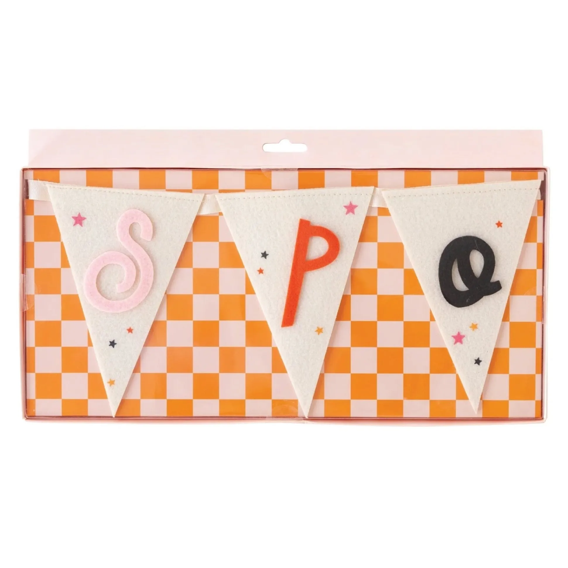 Spooky Halloween Felt Banner 3ft