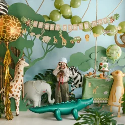 Standing Crocodile Foil Balloon 49.6in