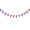 Stars & Stripes Outdoor Fabric Pennant Banner 8ft