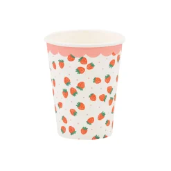 Strawberry Party Paper Cups 8ct