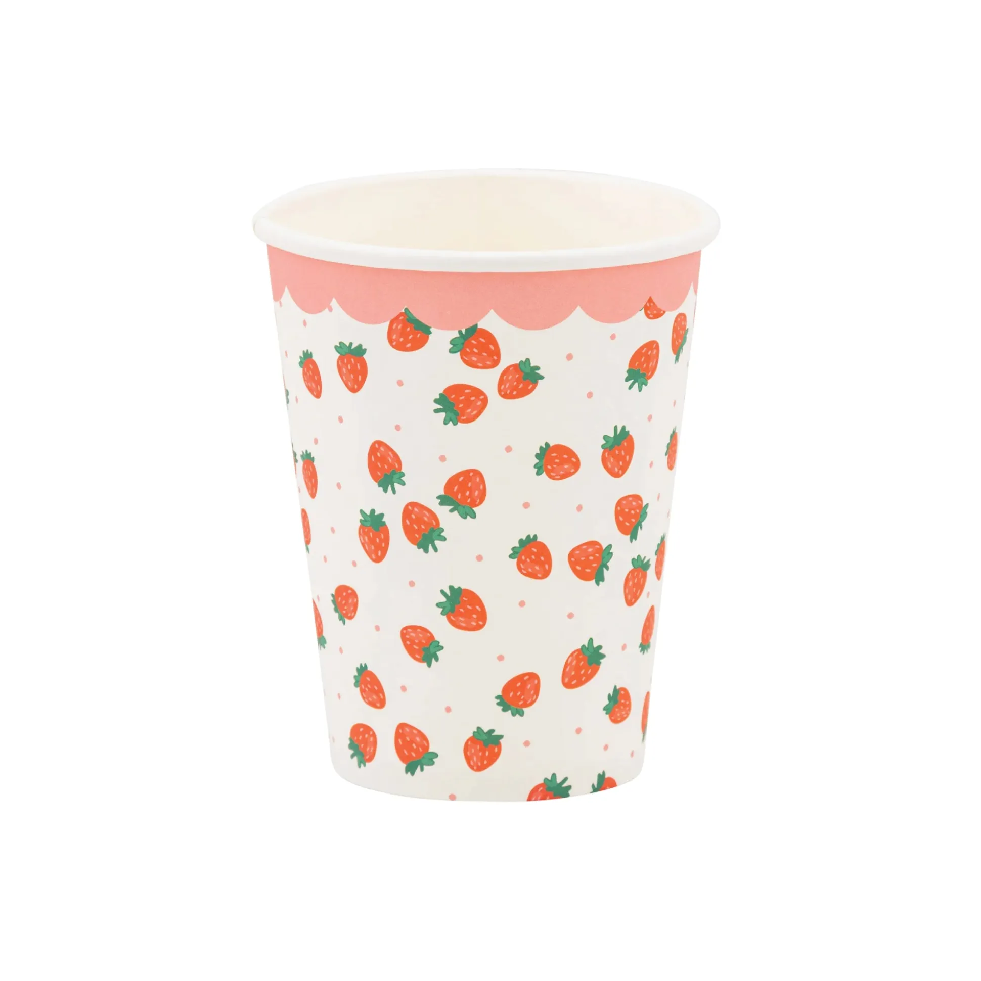 Strawberry Party Paper Cups 8ct