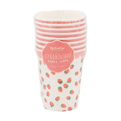 Strawberry Party Paper Cups 8ct