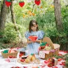 Strawberry Shaped Dessert Napkins 24ct