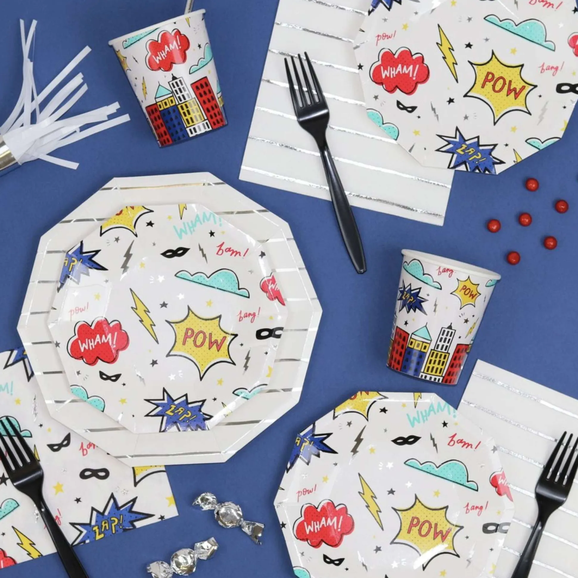 Superhero Lunch Napkins 16ct