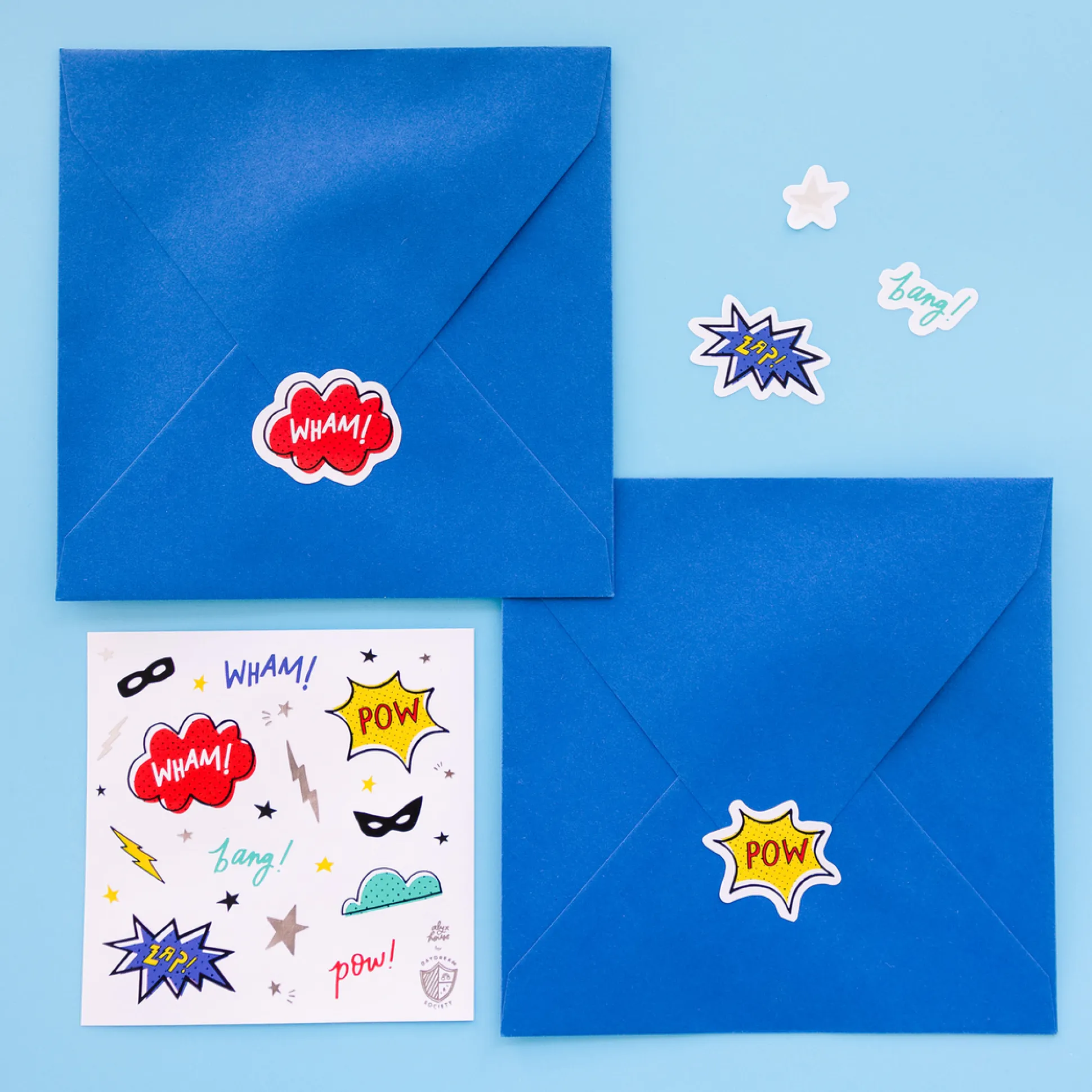 Superhero Stickers Sheets