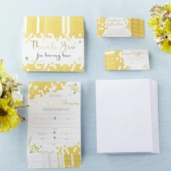 Sweet as Can Bee Invitations & Thank You Card Set 25ct