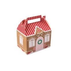 Sweet Gingerbread House Cookie Boxes 6ct